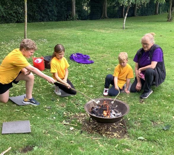 camp fire